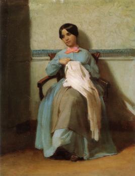 威廉 阿道夫 佈格羅 萊昂尼·佈格羅的肖像
